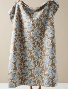 Anthropologie Buongiorno Throw Blanket - Iris Blue